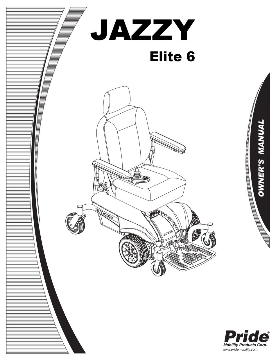 PRIDE JAZZY ELITE 6 OWNER'S MANUAL Pdf Download ManualsLib