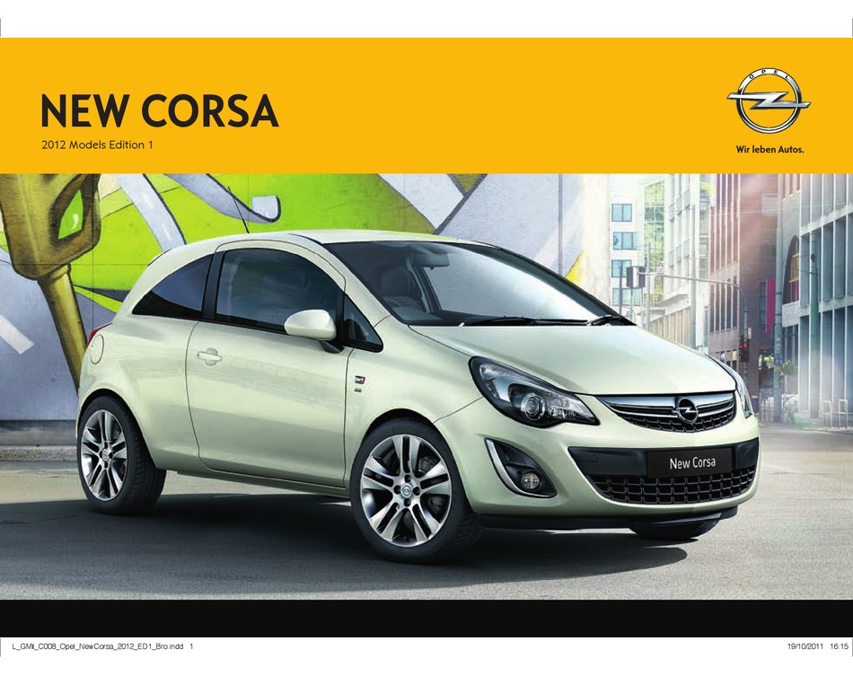 Opel OPC Performance Training Corsa Astra Insignia Prospekt Brochure 04.2012