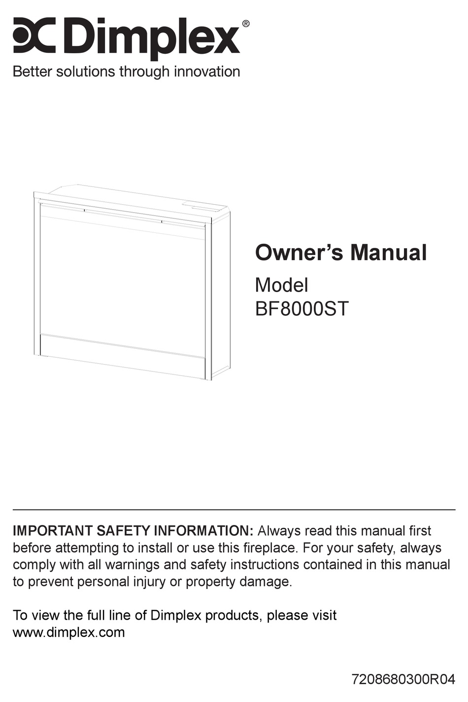 Glass Cleaning - Dimplex BF8000ST Owner's Manual [Page 13] | ManualsLib
