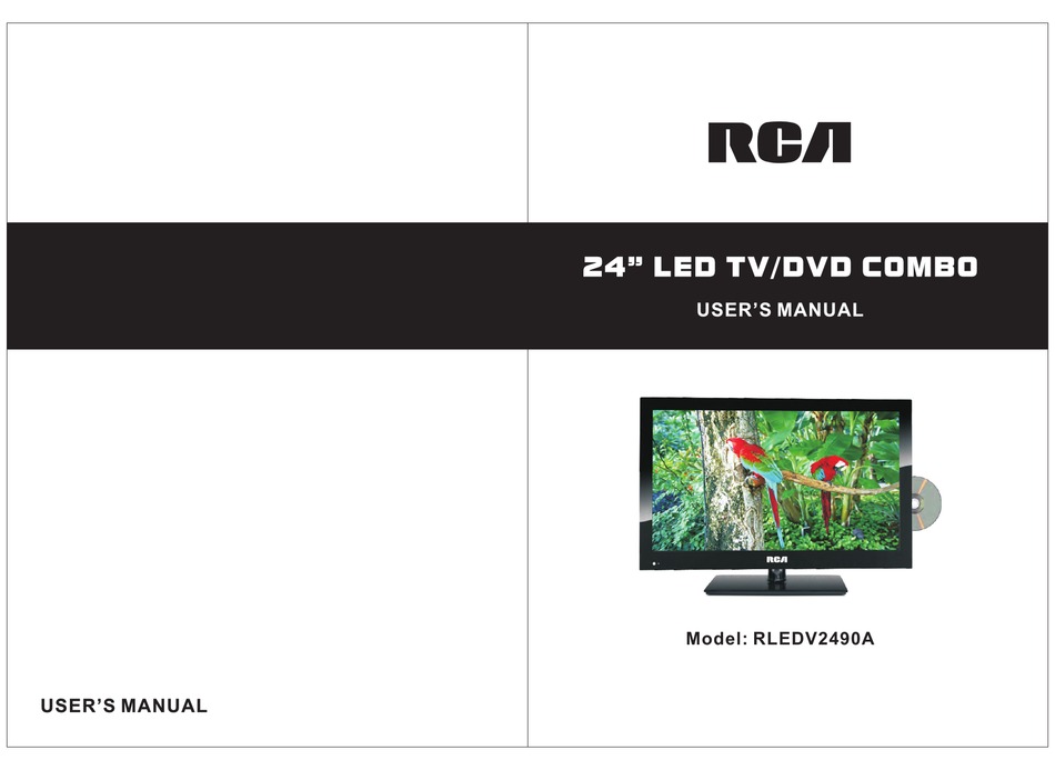 Rca Rledv2490a User Manual Pdf Download Manualslib