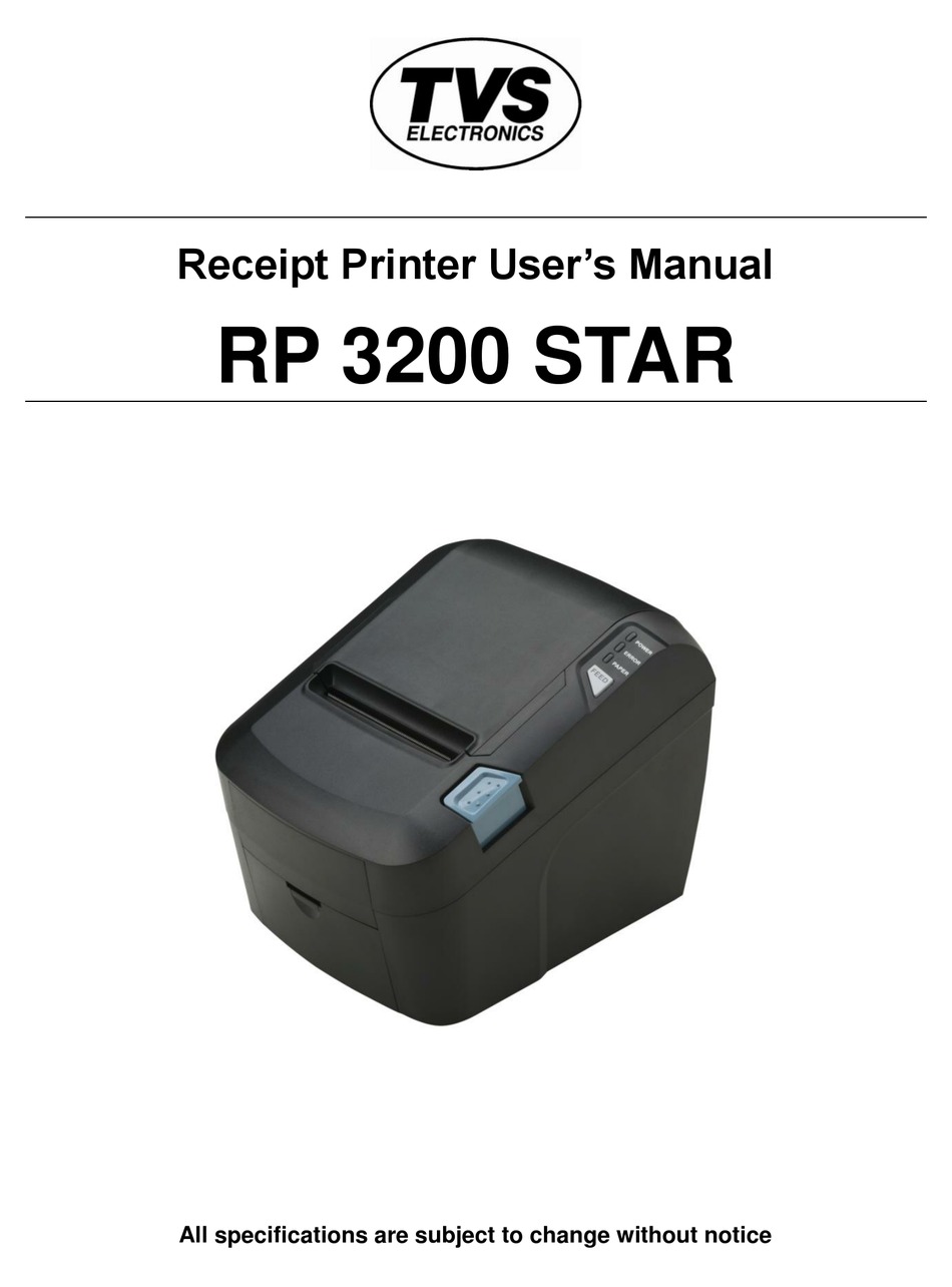 tvs thermal printer rp 3200 star driver download