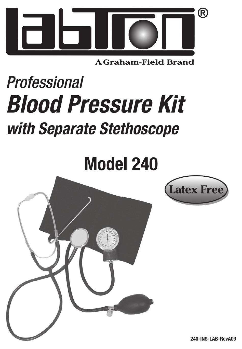 Labtron  Home Blood Pressure Kit with Separate Stethoscope, Child