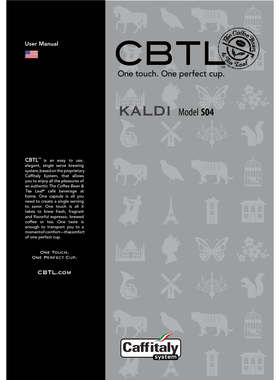 CBTL KALDI S04 USER MANUAL Pdf Download | ManualsLib