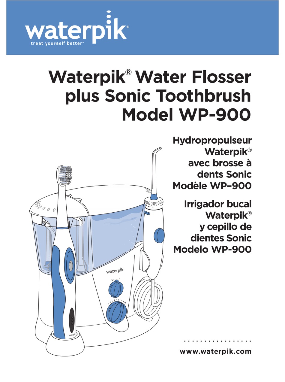 WATERPIK TECHNOLOGIES WP-900 USER MANUAL Pdf Download | ManualsLib