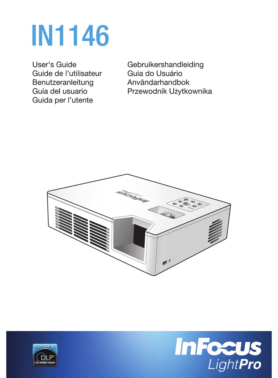 INFOCUS IN1146 USER MANUAL Pdf Download | ManualsLib