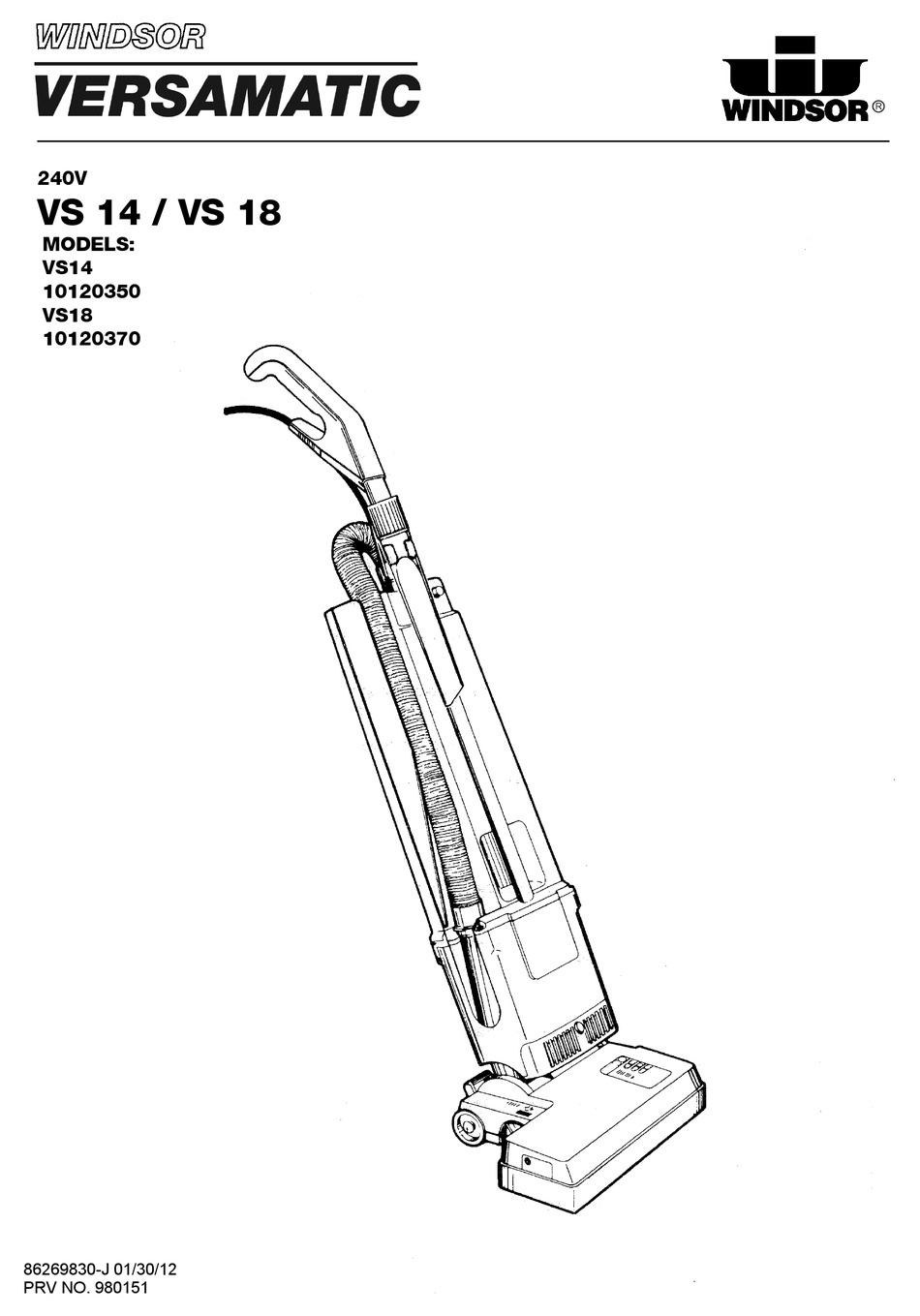 windsor versamatic 14