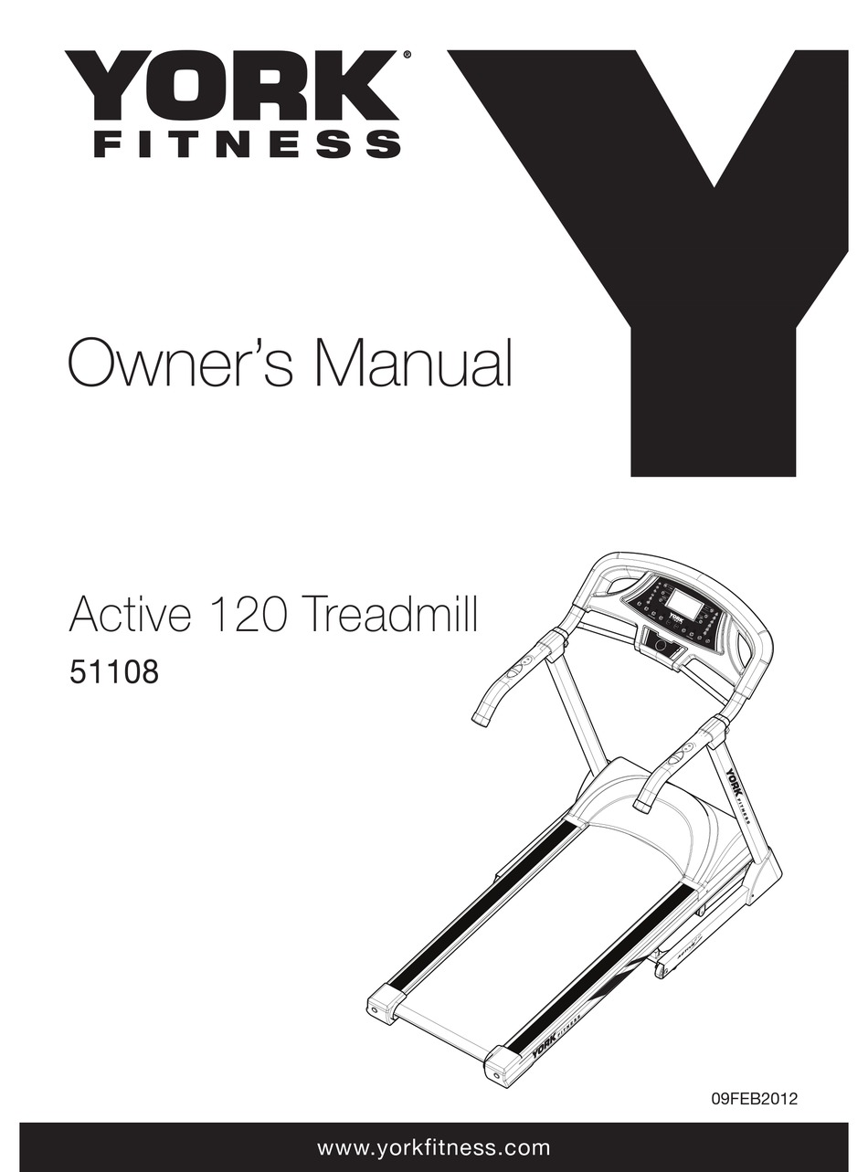 York Fitness Active 120 Owner S Manual Pdf Download Manualslib