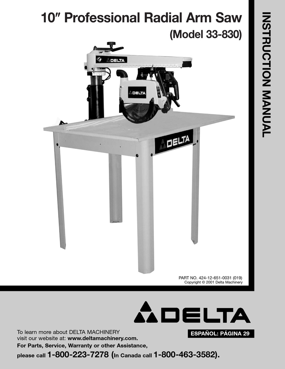 Инструкция пила. Дельта 0830. Пила Delta KS 12ras Radial Arm. Пила Delta super 990. Delta Radial Arm saw Parts Unit.