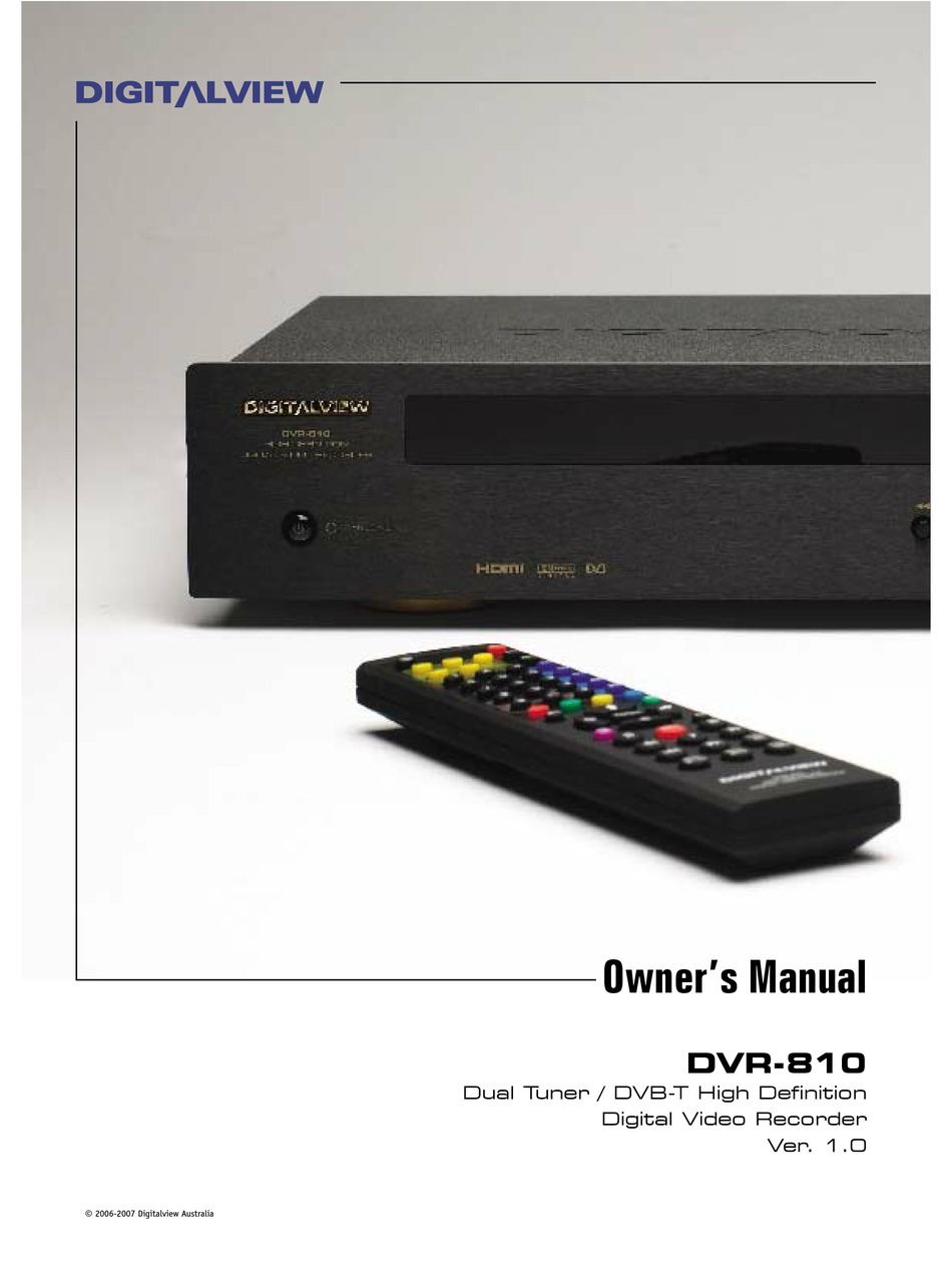 dvr's with digital tuners