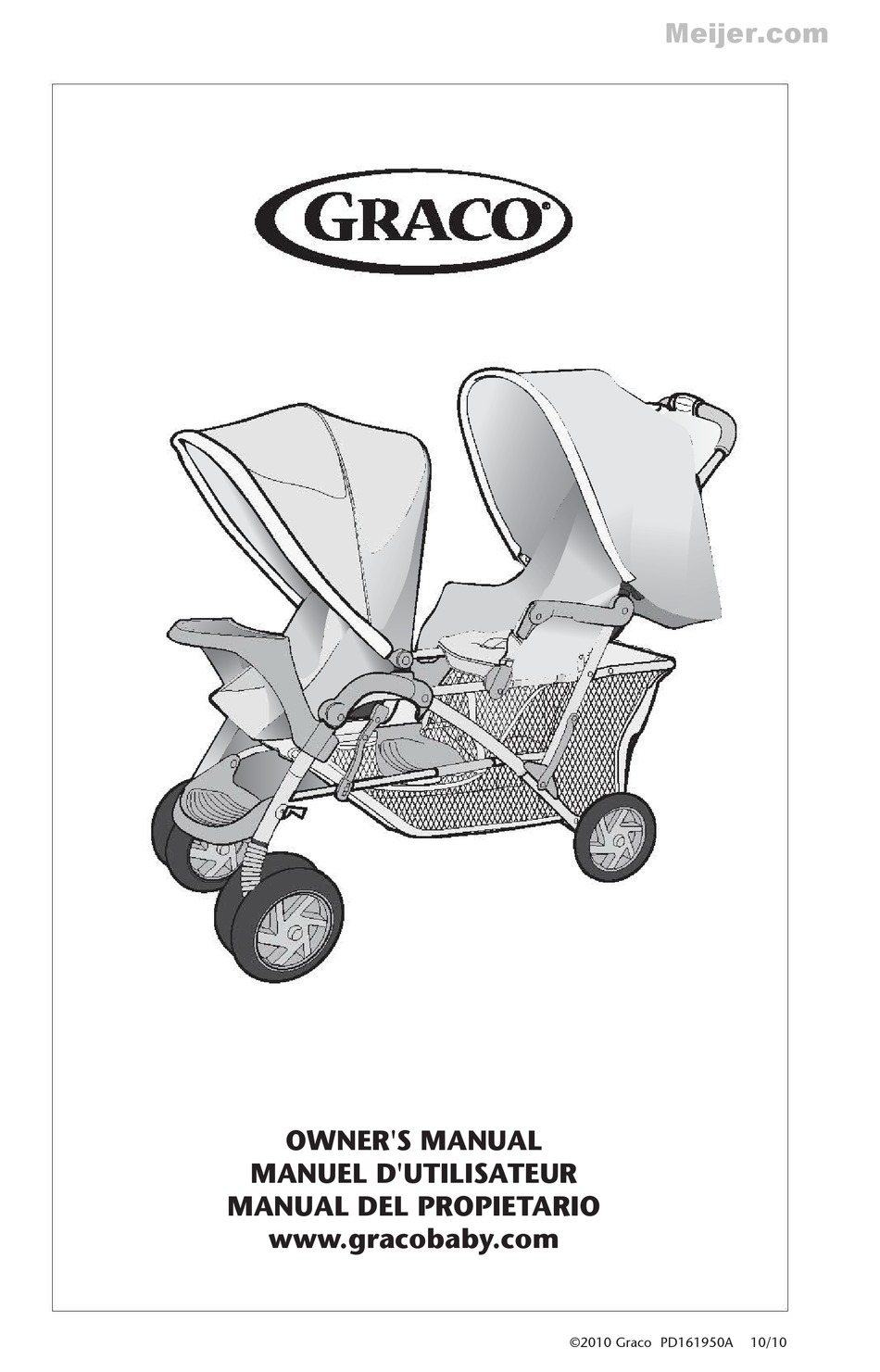 GRACO BABY STROLLERS OWNER'S MANUAL Pdf Download | ManualsLib