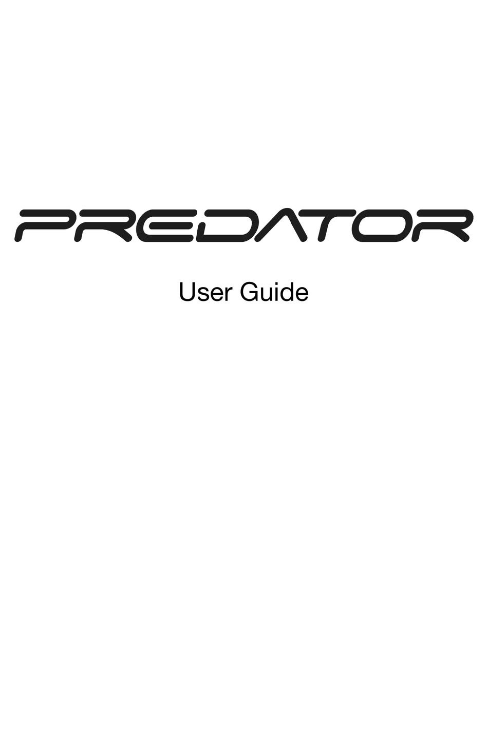 ACER PREDATOR G SERIES USER MANUAL Pdf Download | ManualsLib