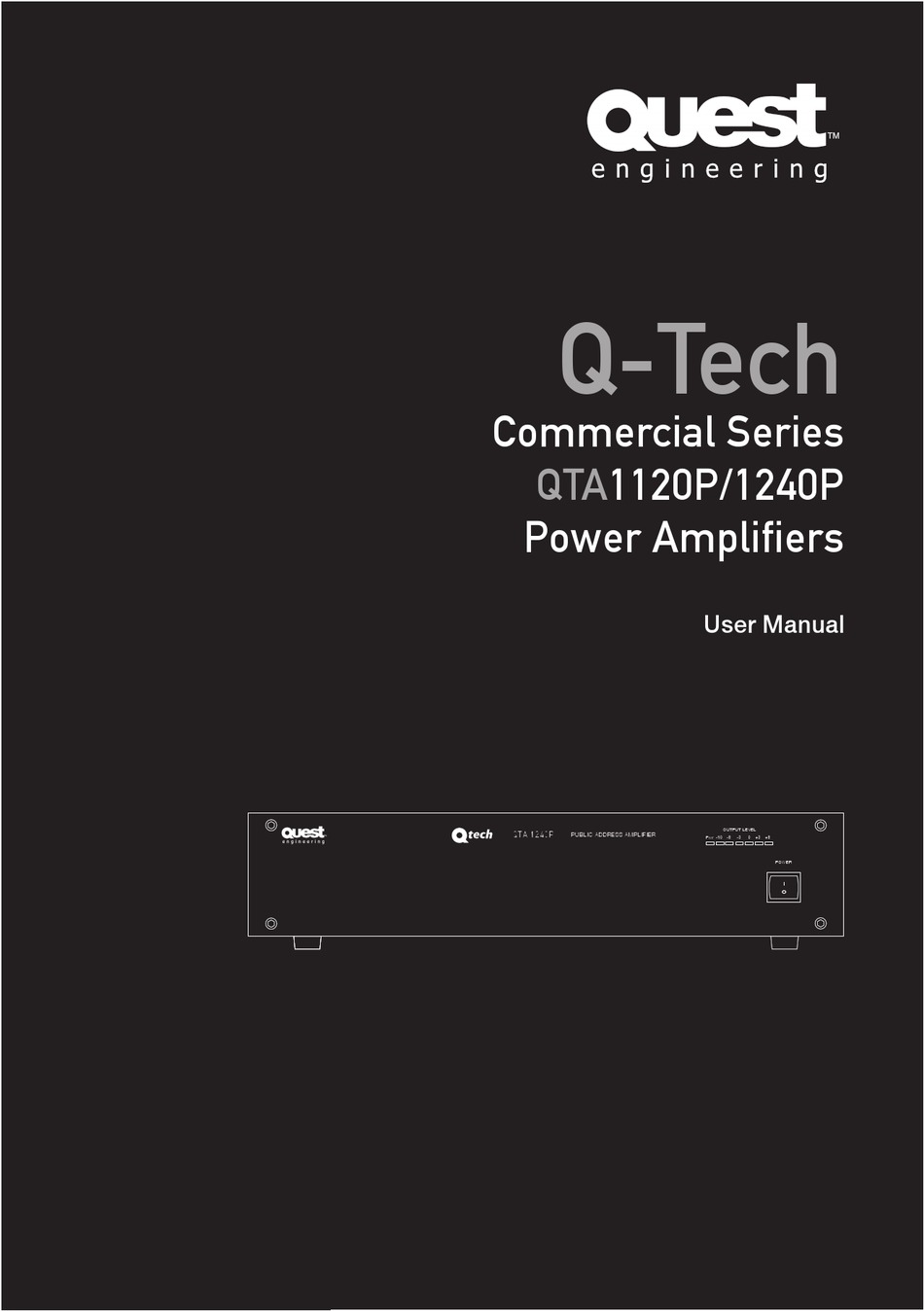 QUEST ENGINEERING QTECH QTA1120P USER MANUAL Pdf Download ManualsLib