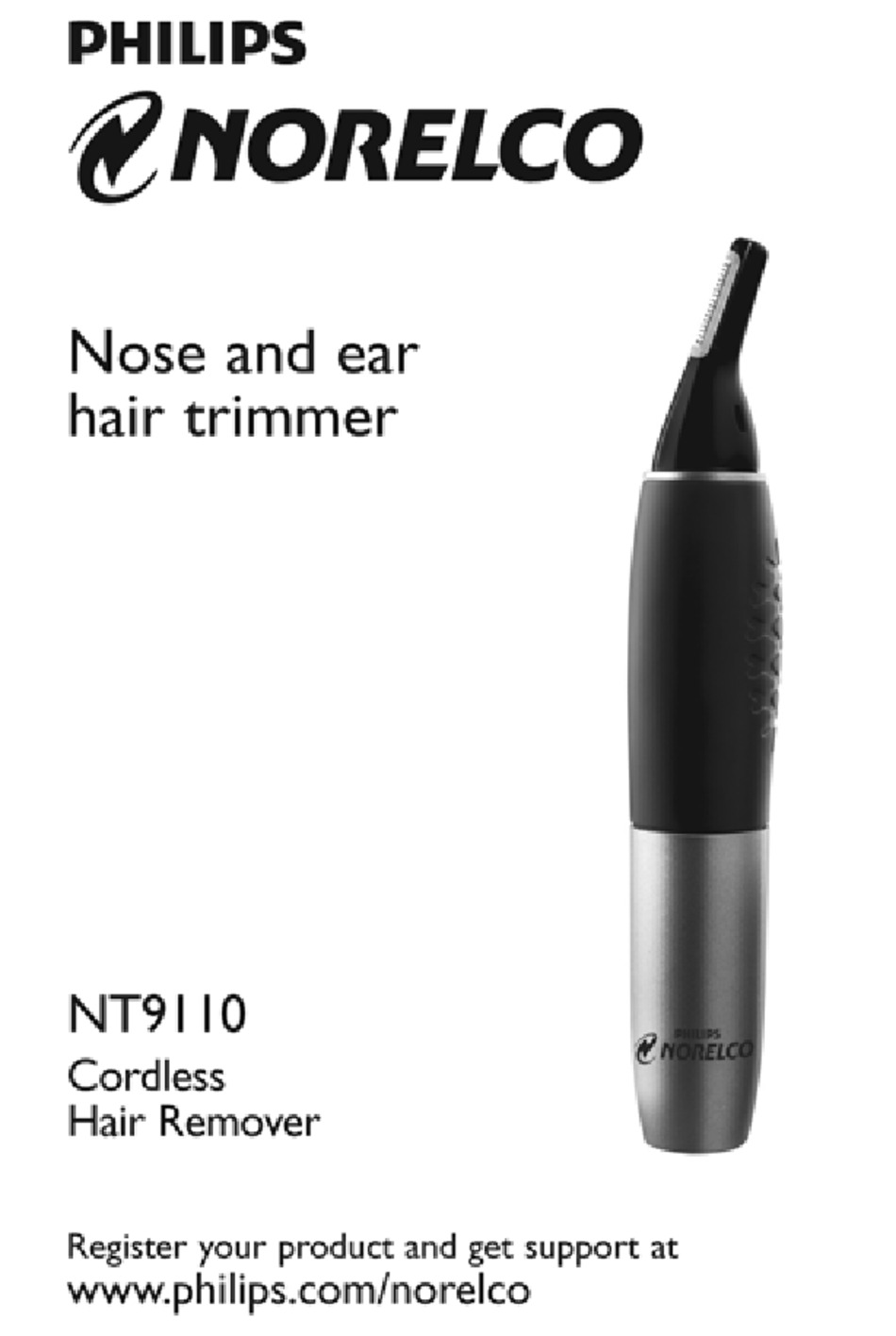 PHILIPS NORELCO NT9110 INSTRUCTIONS MANUAL Pdf Download ManualsLib