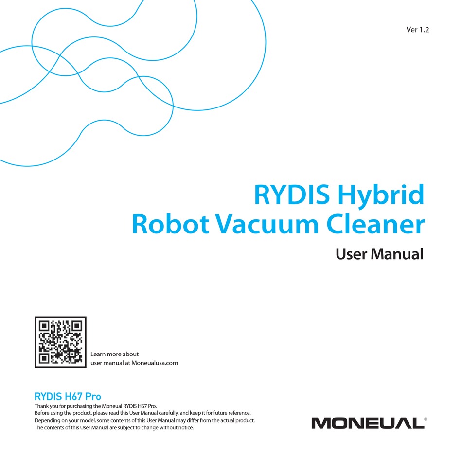 Moneual RYDIS H67 Hybrid Dust Bin Filter 