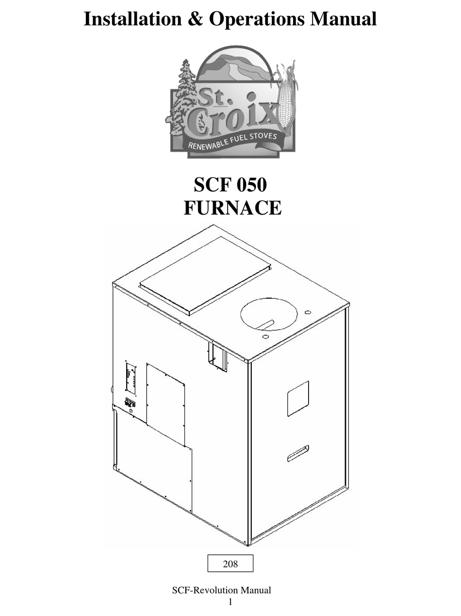 ST. CROIX SCF 050 INSTALLATION u0026 OPERATION MANUAL Pdf Download | ManualsLib