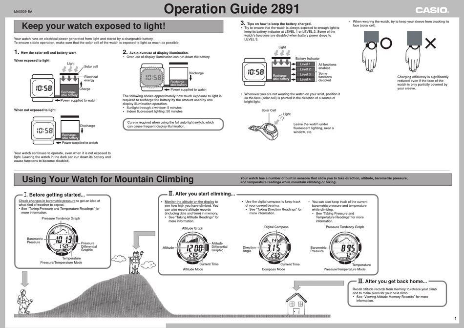 casio 5554 manual