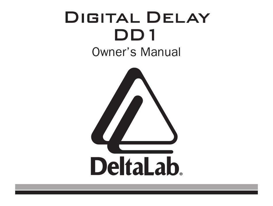 deltalab digital delay