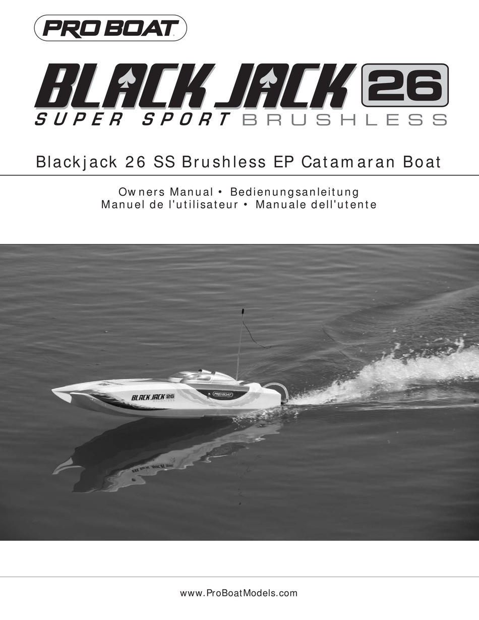 Pro Boat Blackjack 26 Nitro