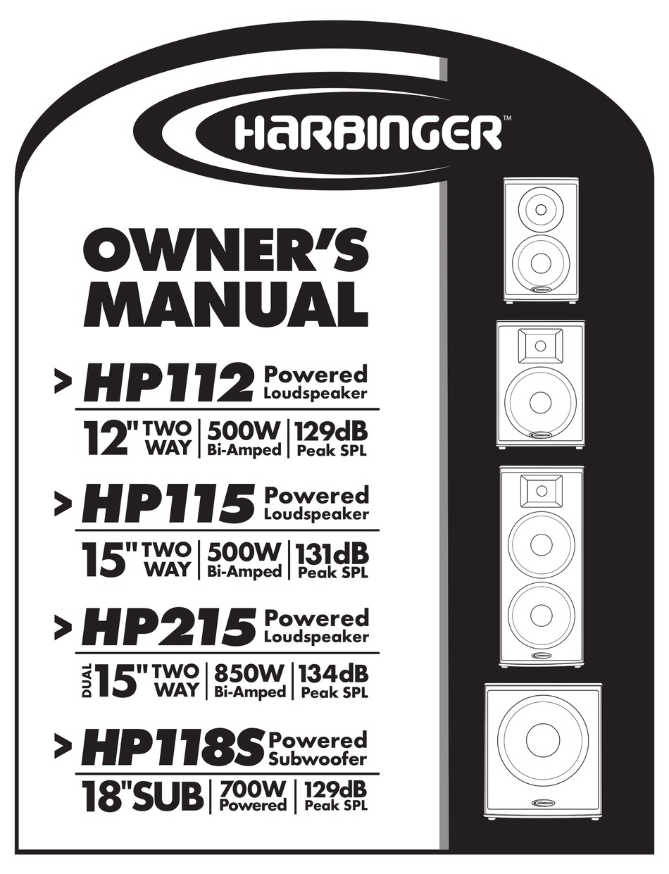 harbinger hp112