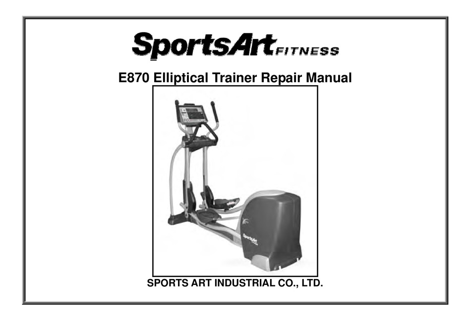 SPORTSART FITNESS E870 REPAIR MANUAL Pdf Download ManualsLib