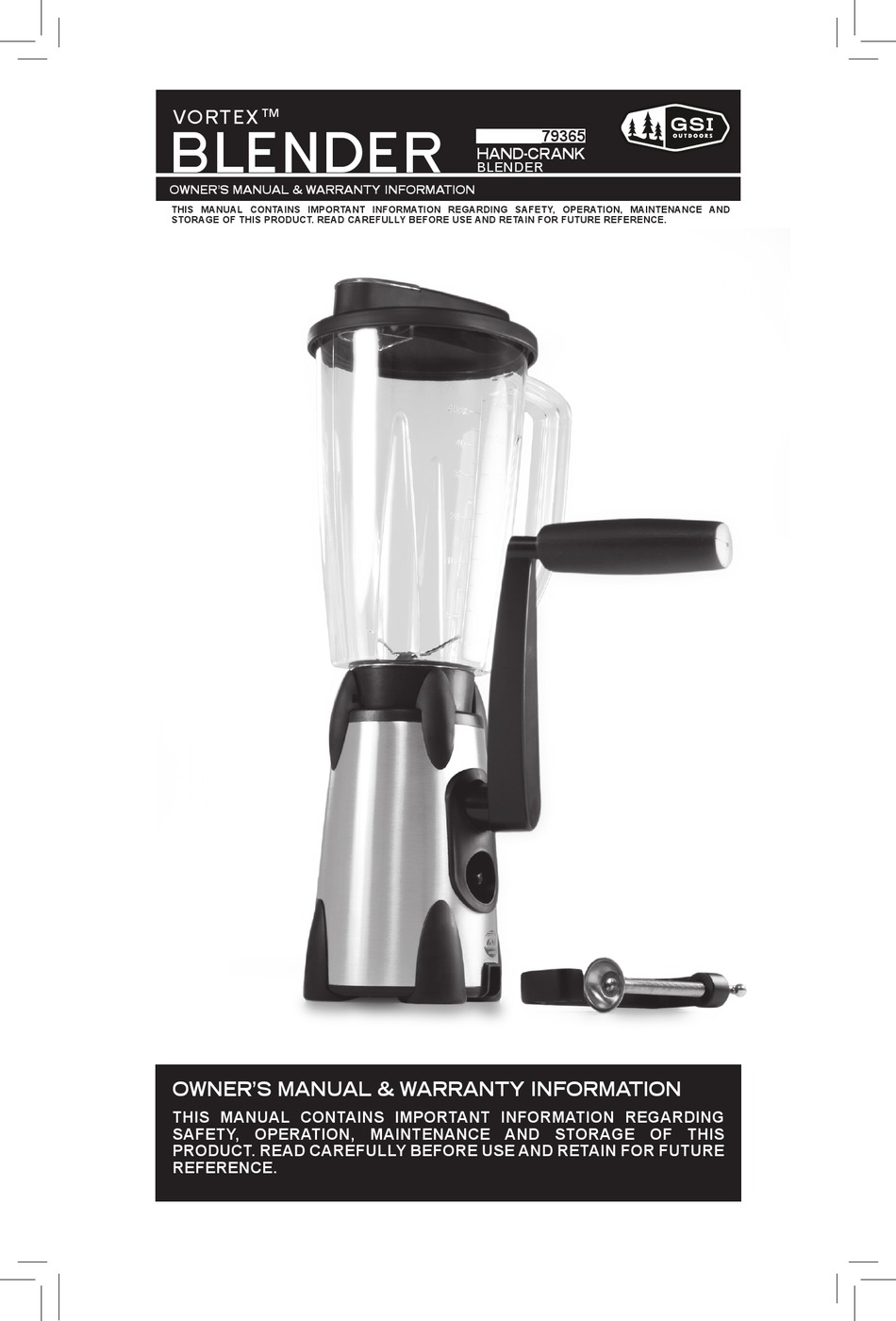 GSI Vortex Blender