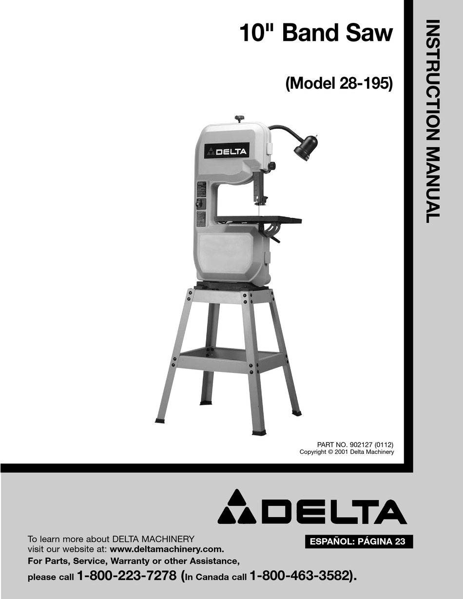 Saw model. Ленточная пила Delta. Delta Bench Band saw model 28 185. User manual BS-10. Delta 28-180 c.