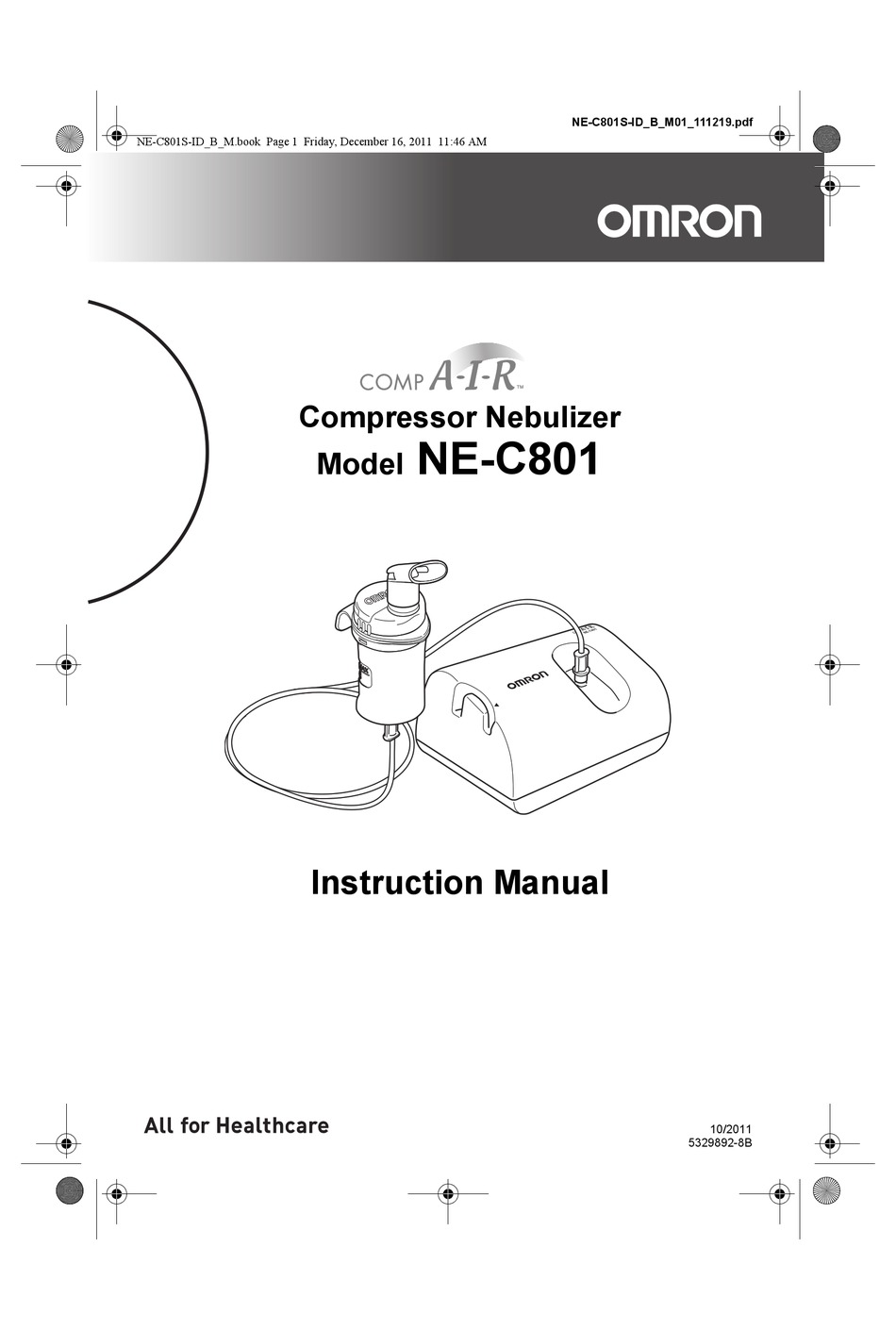 Omron Ne C801 Instruction Manual Pdf Download Manualslib