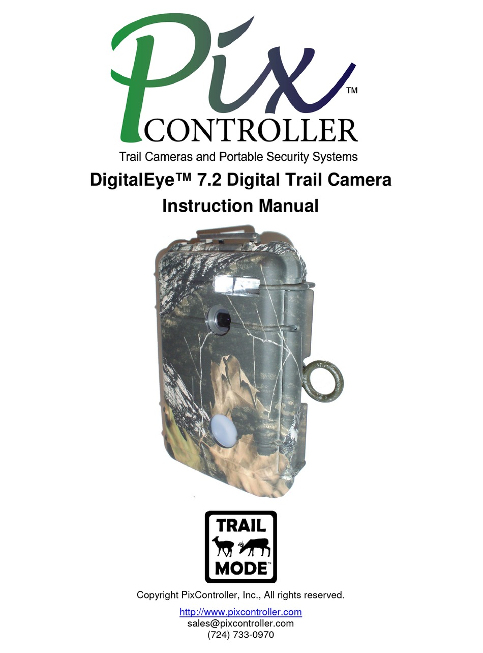 PIX CONTROLLER DIGITALEYE INSTRUCTION MANUAL Pdf Download ManualsLib