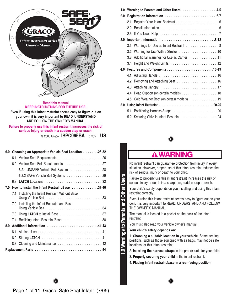 graco safeseat