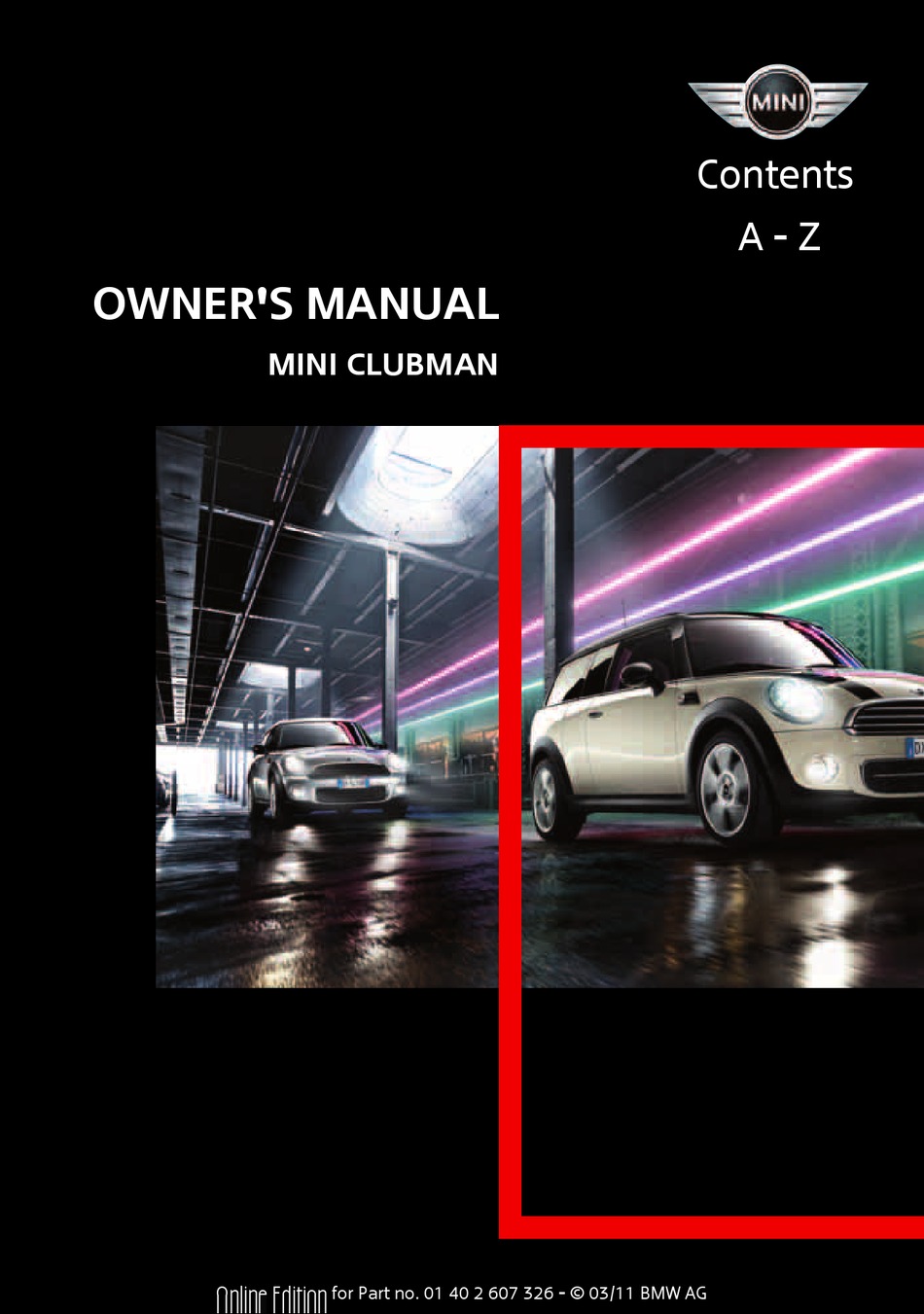 MINI COOPER OWNER'S MANUAL Pdf Download | ManualsLib