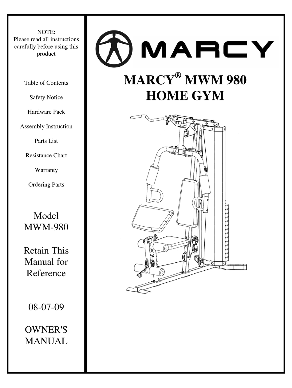 marcy mwm 980