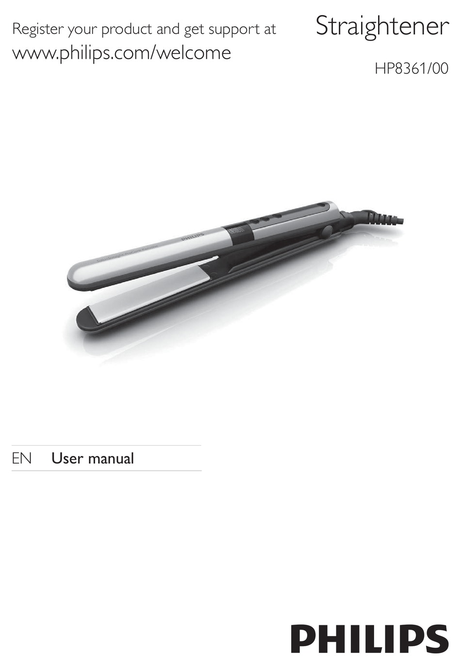 Plancha de cabello online philips hp8361 ceramic keratin