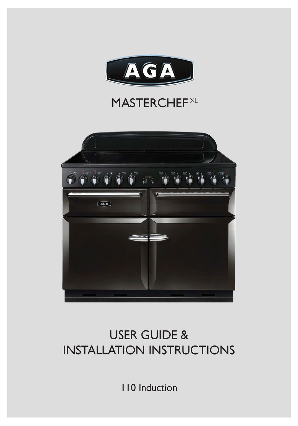 AGA MASTERCHEF XL USER'S MANUAL & INSTALLATION INSTRUCTIONS Pdf Download ManualsLib
