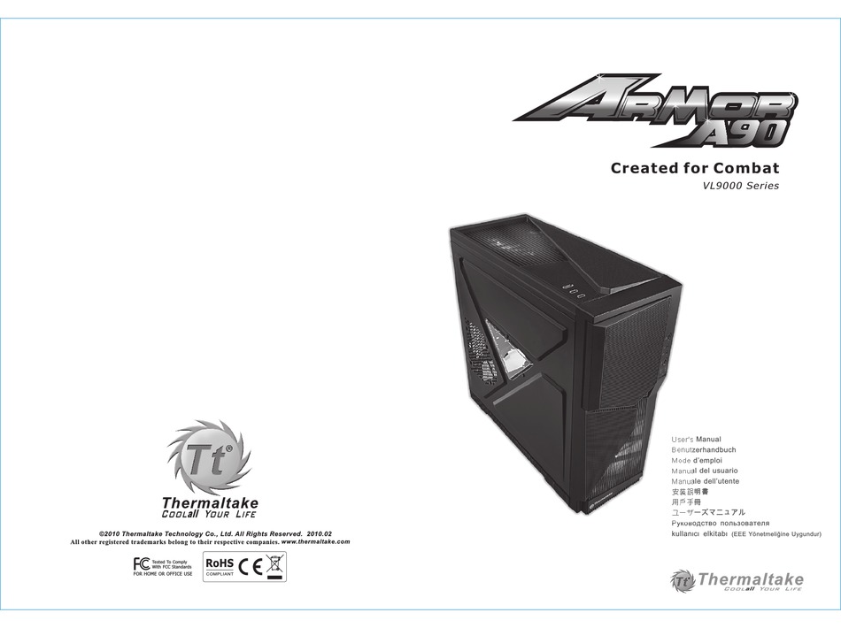 THERMALTAKE VL9000 SERIES USER MANUAL Pdf Download ManualsLib