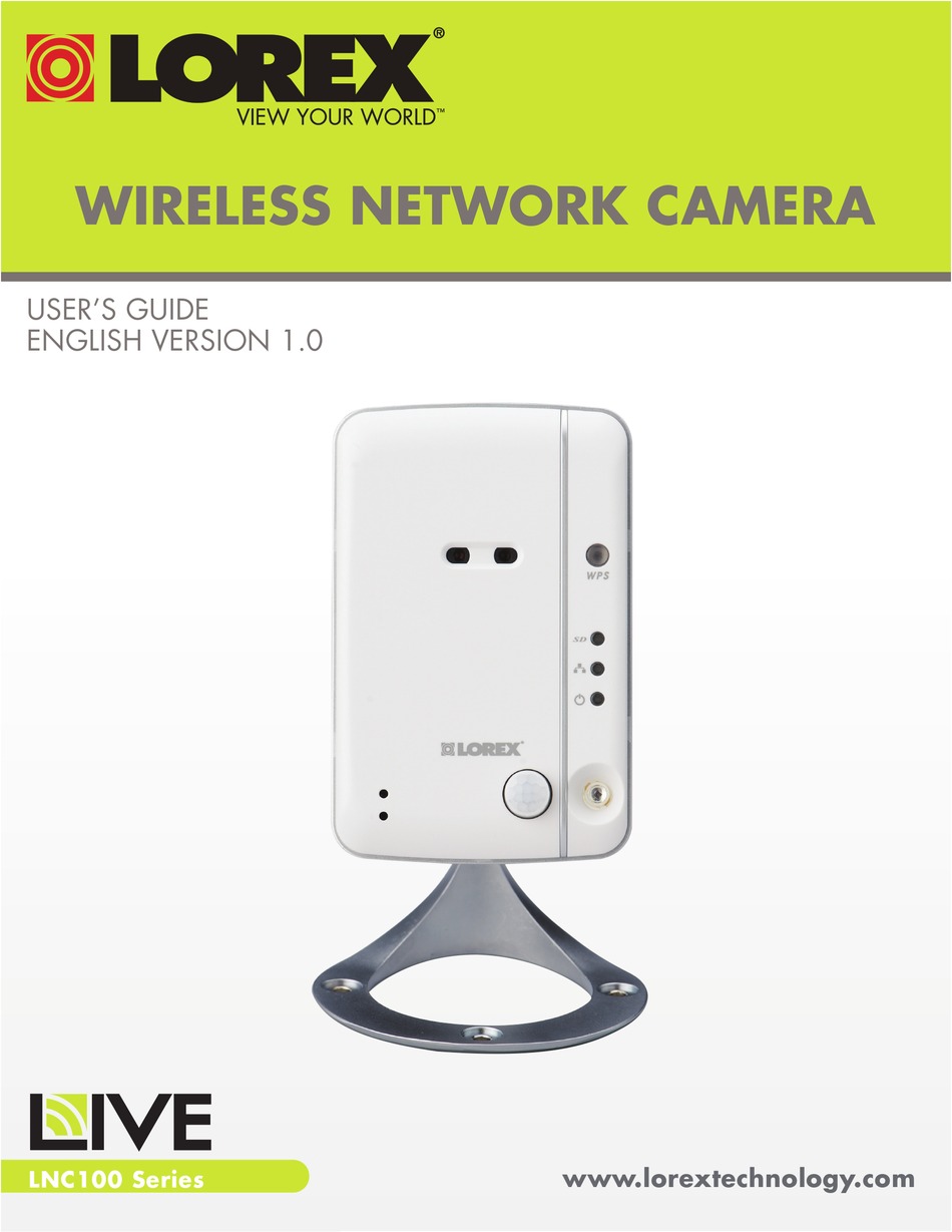 LOREX LIVE LNC100 SERIES USER MANUAL Pdf Download ManualsLib