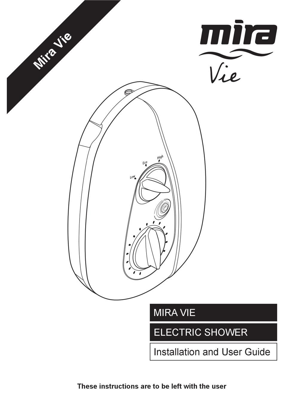 MIRA VIE INSTALLATION AND USER MANUAL Pdf Download ManualsLib