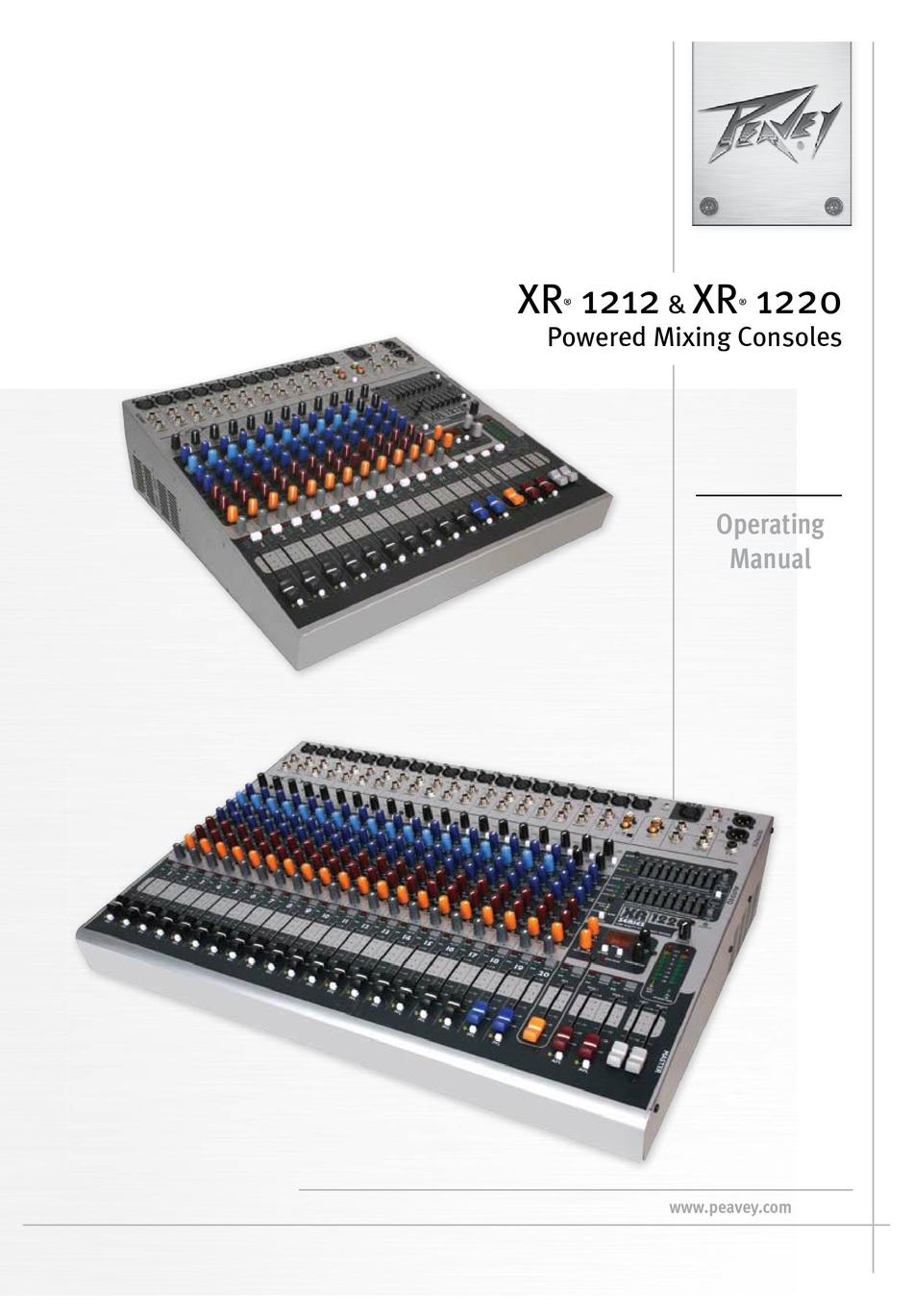 PEAVEY XR 1212 OPERATING MANUAL Pdf Download ManualsLib