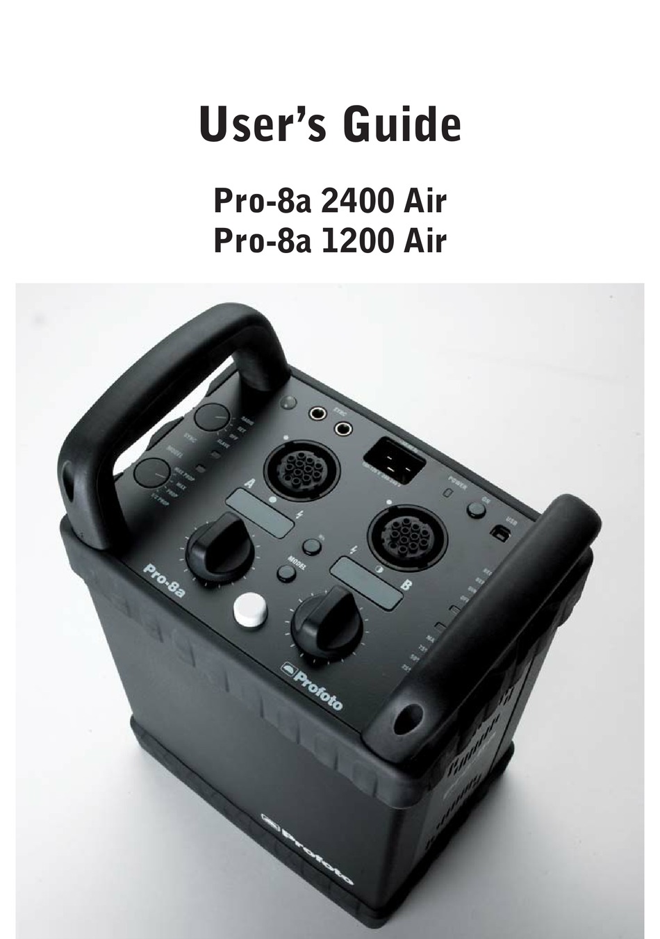PROFOTO PRO8A 2400 AIR USER MANUAL Pdf Download ManualsLib