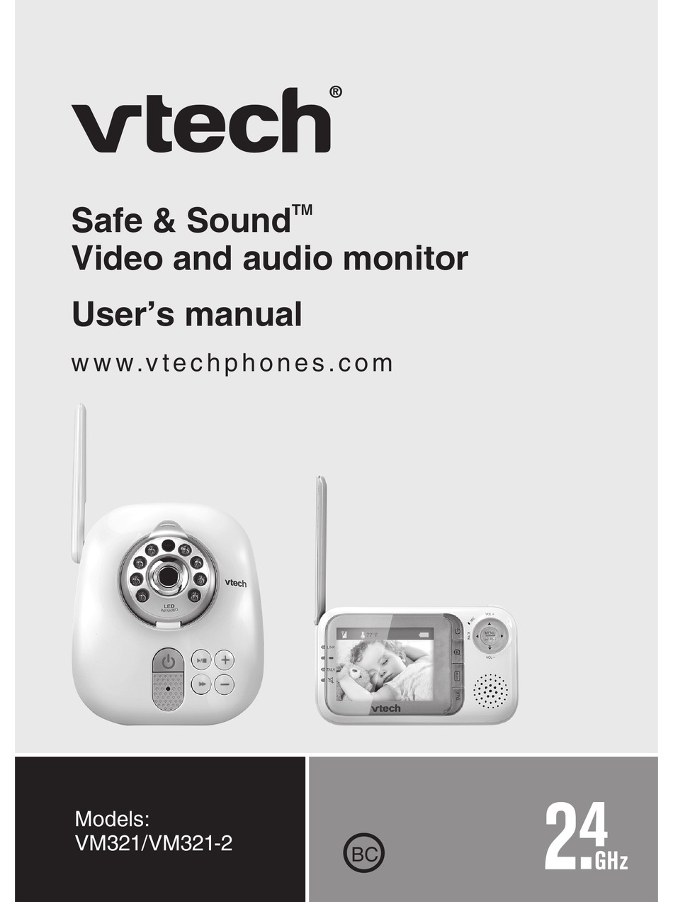 Vtech Vm321 User Manual Pdf Download Manualslib