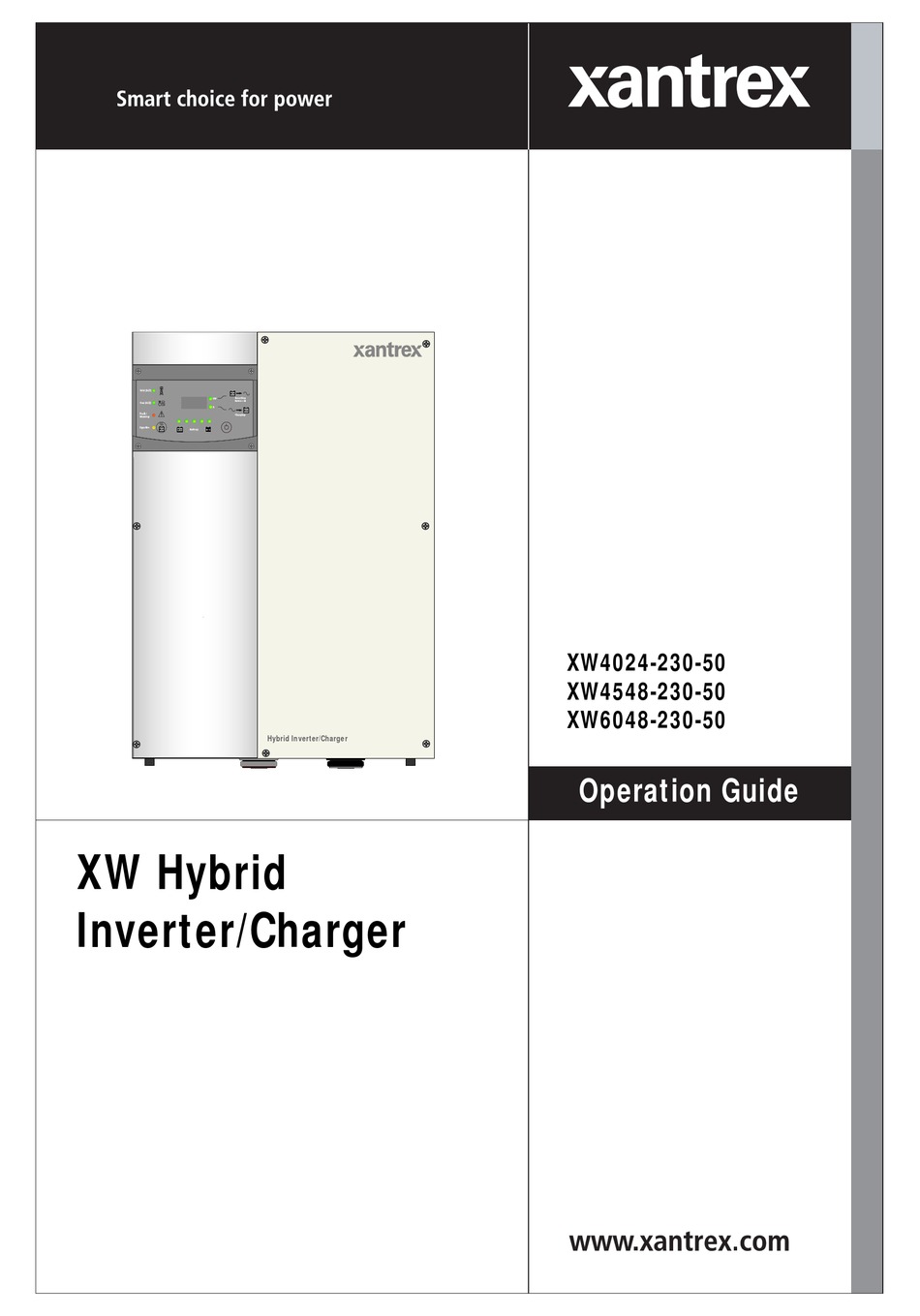 Xantrex Xw4024 230 50 Operation Manual Pdf Download Manualslib Xantrex Xw4024 230 50 Operation Manual Pdf Download Manualslib