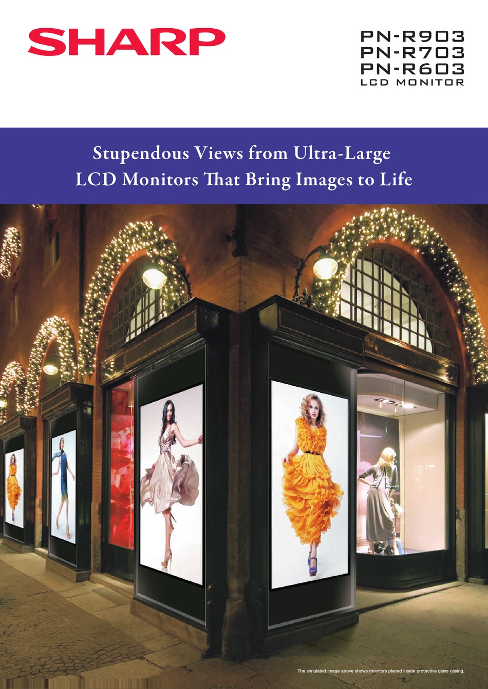 Sharp Pn R903 Brochure Specs Pdf Download Manualslib