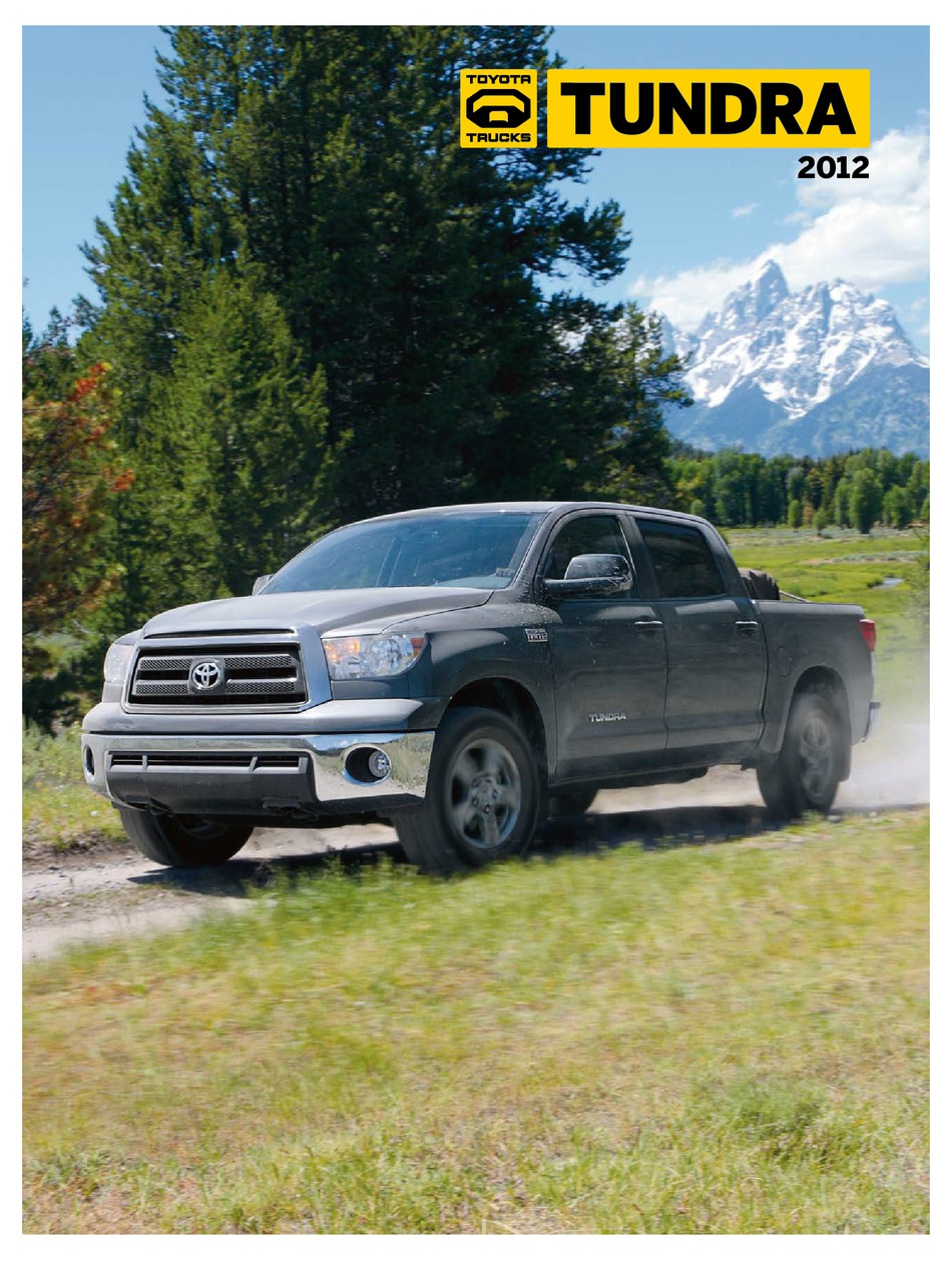 2013 Toyota Tundra Truck Dealer Accessories Brochure Catalog 