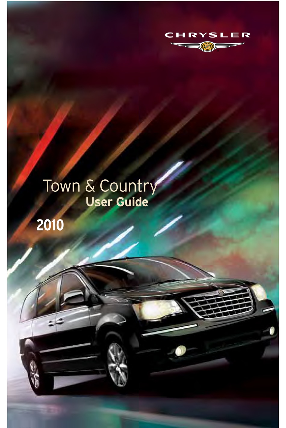 2010 Chrysler Town & Country Limited Key Fro Deler