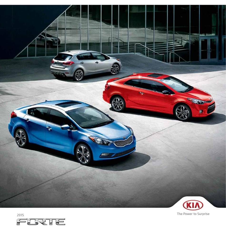 KIA FORTE 2015 BROCHURE & SPECS Pdf Download | ManualsLib