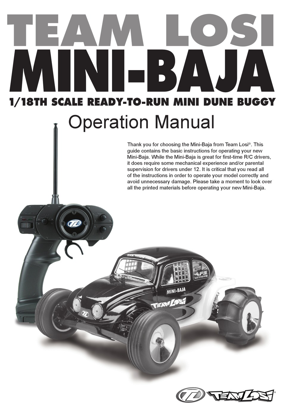 Losi best sale mini baja