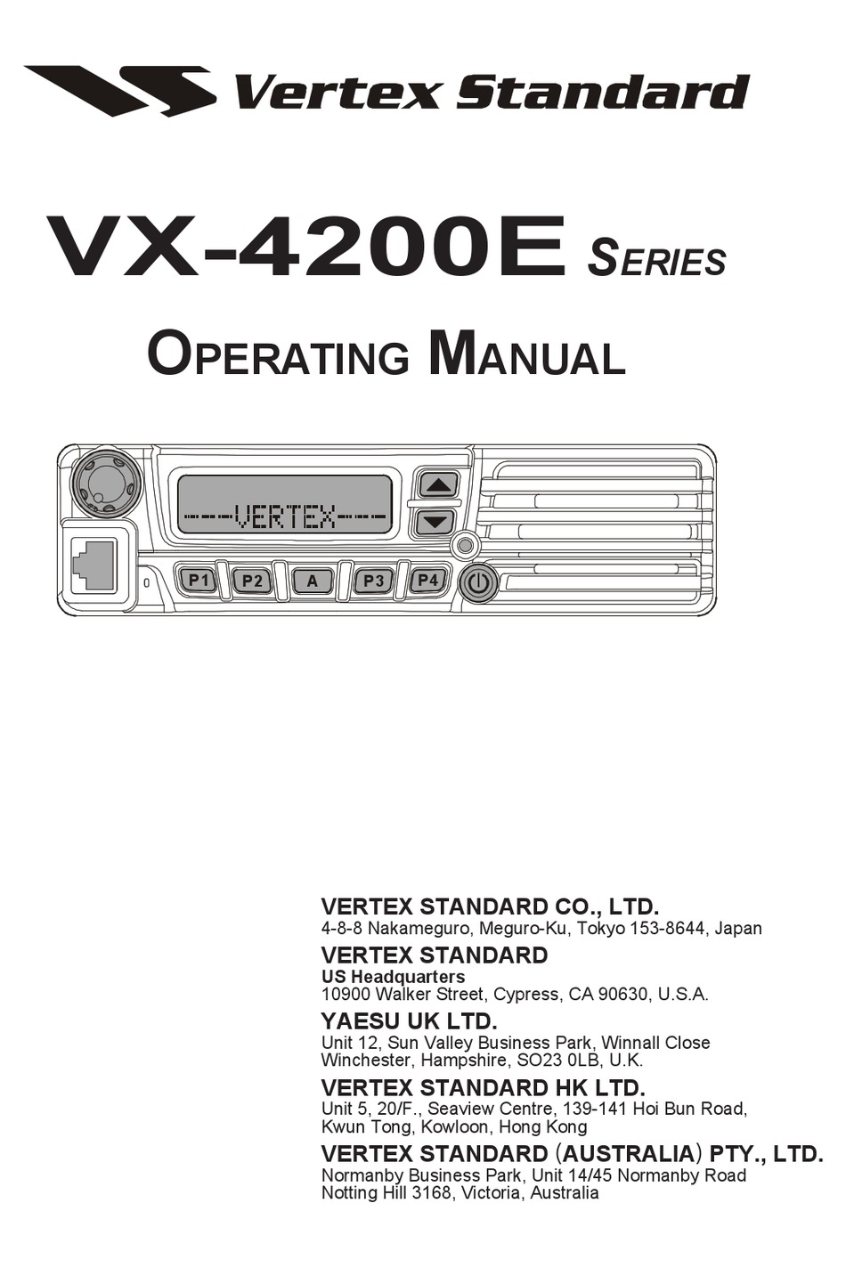 vertex standard programming software collection