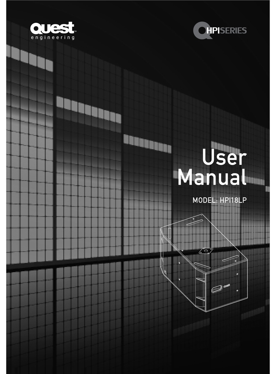 QUEST ENGINEERING HPI18LP USER MANUAL Pdf Download ManualsLib