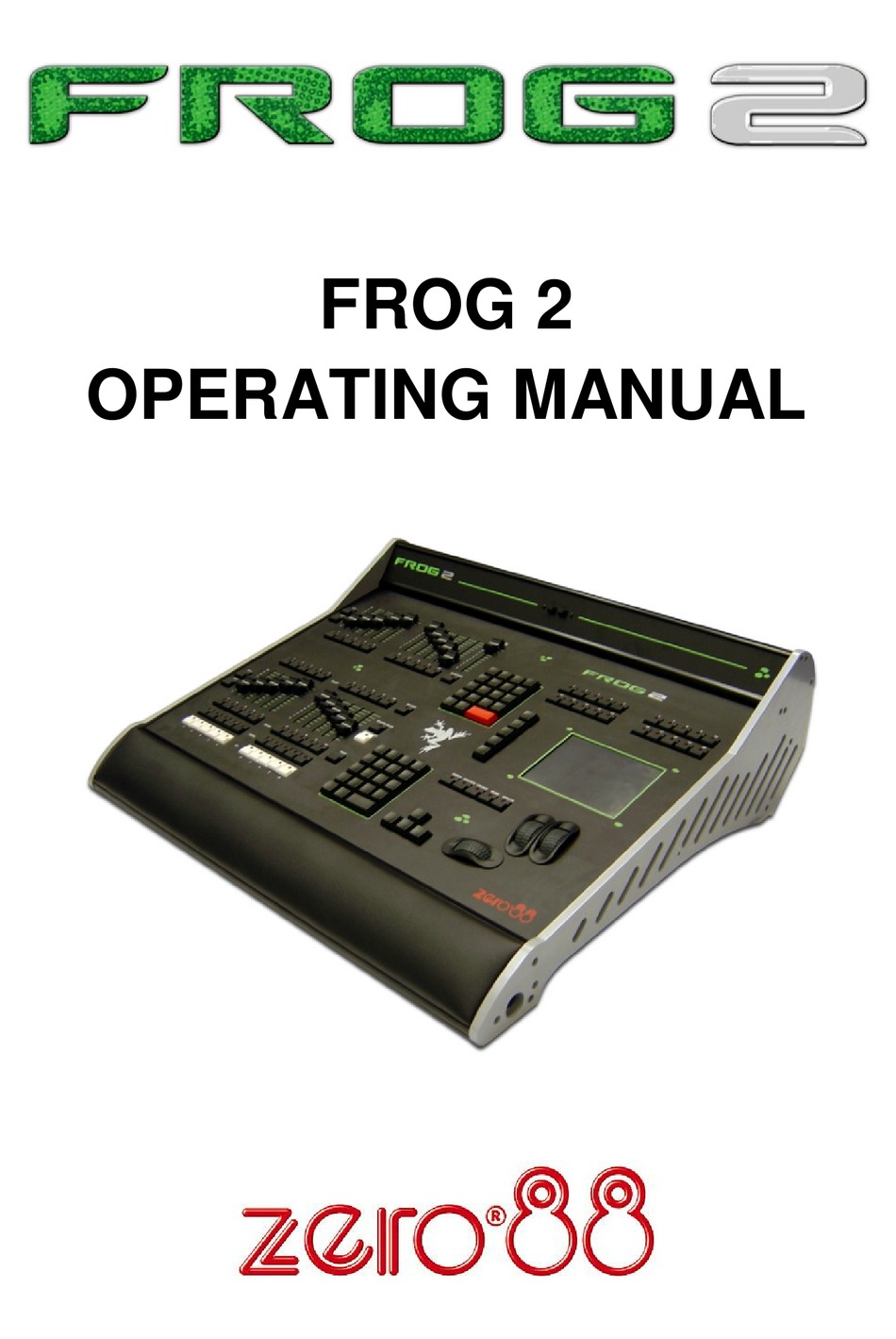 Zero88 Frog 2 Operating Manual Pdf Download Manualslib