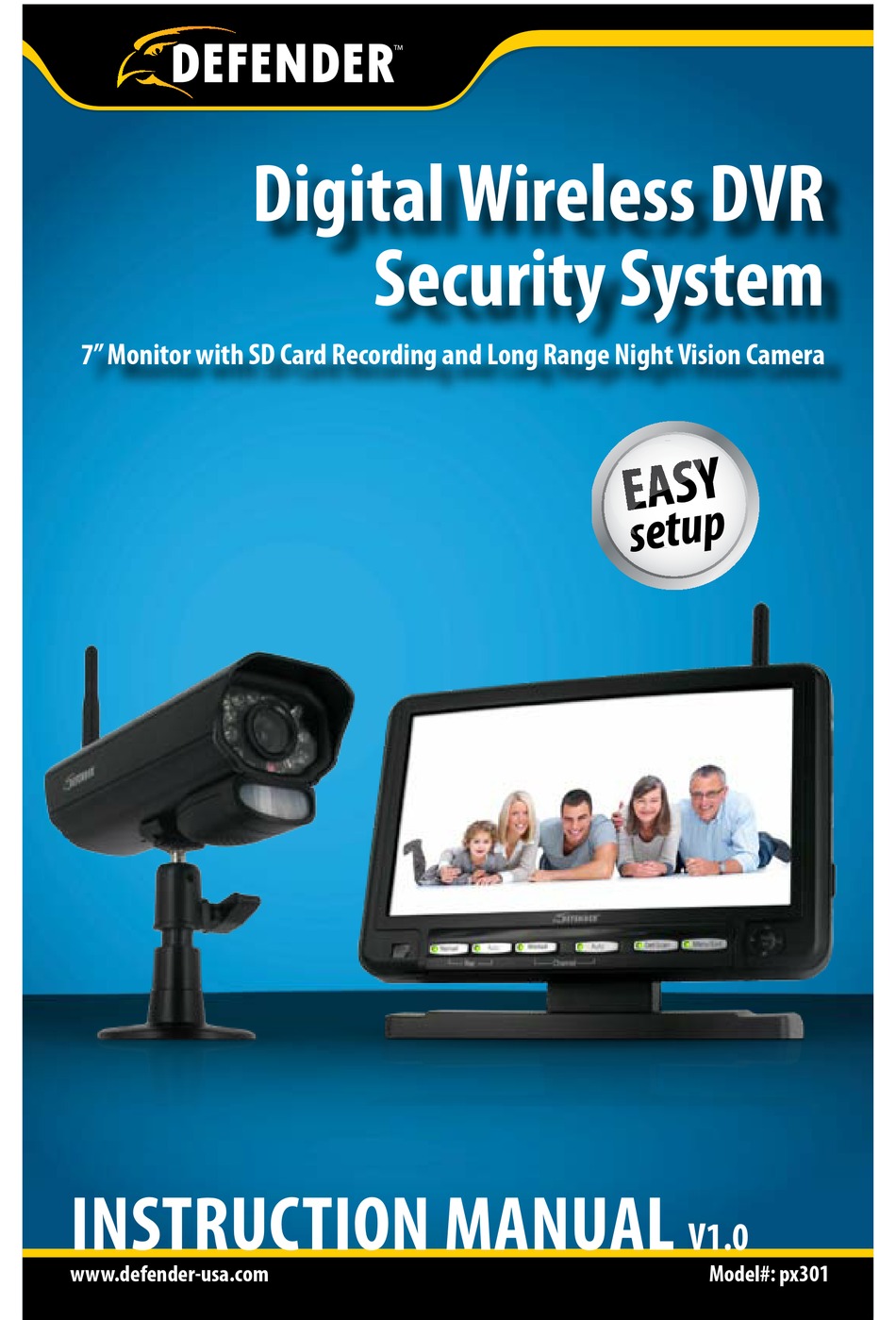 defender security camera manual