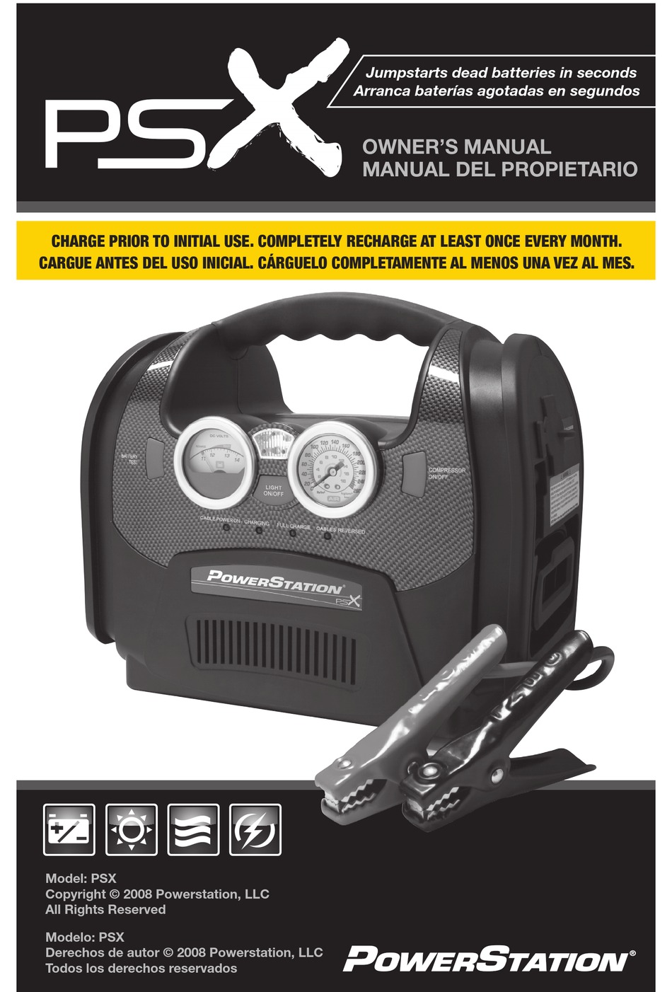 Duralast gold 1200 power station manual